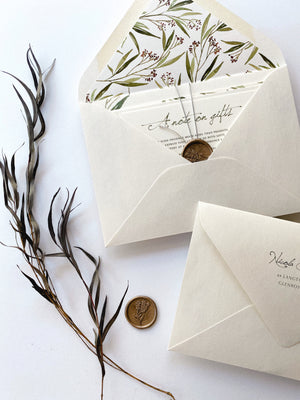
                  
                    Load image into Gallery viewer, Greenery Wedding Invitation
                  
                