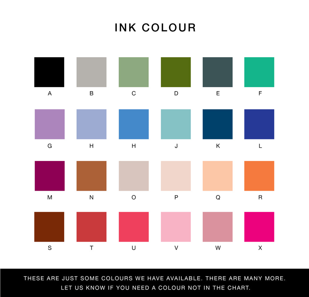 
                  
                    Load image into Gallery viewer, wedding invitation ink colours. Ink colors
                  
                