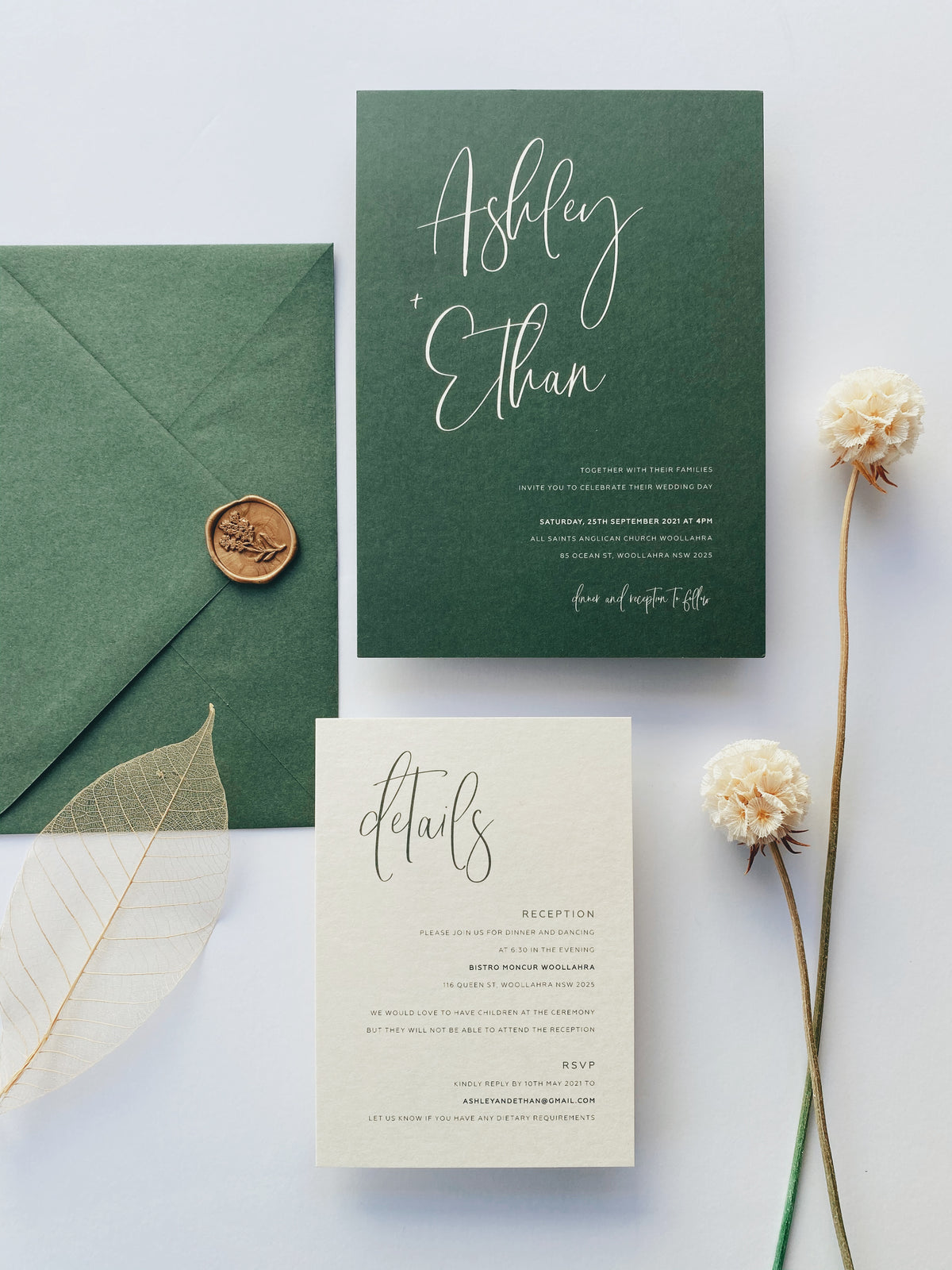 Printed Wedding Invitations – LittleBridgeDesign