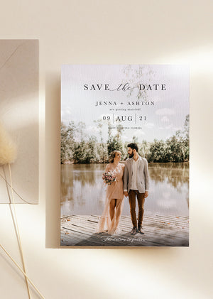 
                  
                    Load image into Gallery viewer, Save the Date with Personalised Photo
                  
                