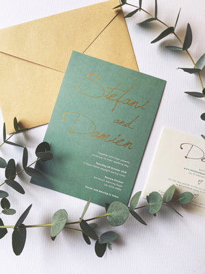 
                  
                    Load image into Gallery viewer, P.S I Love You Wedding Invitation
                  
                